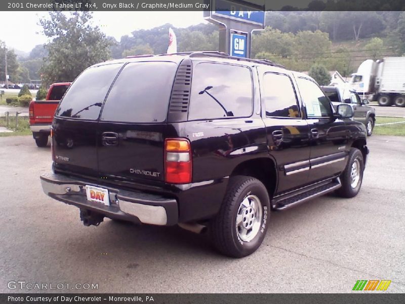 Onyx Black / Graphite/Medium Gray 2001 Chevrolet Tahoe LT 4x4