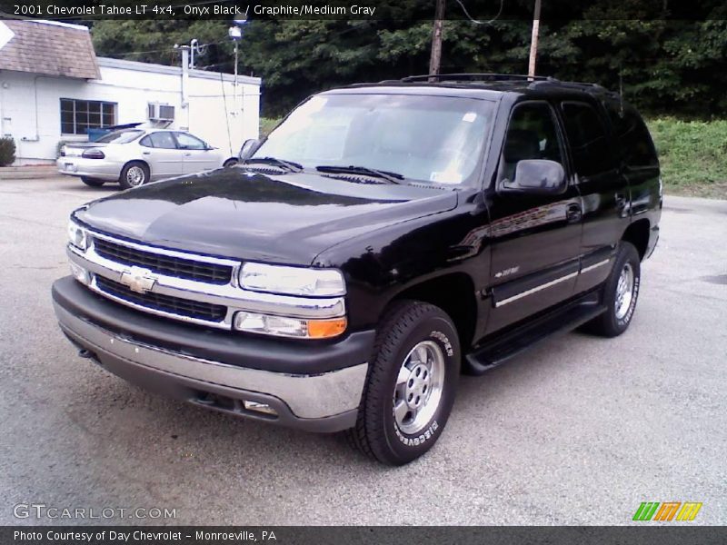 Onyx Black / Graphite/Medium Gray 2001 Chevrolet Tahoe LT 4x4