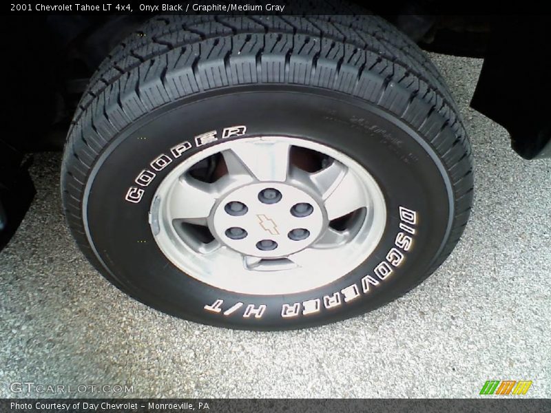 Onyx Black / Graphite/Medium Gray 2001 Chevrolet Tahoe LT 4x4