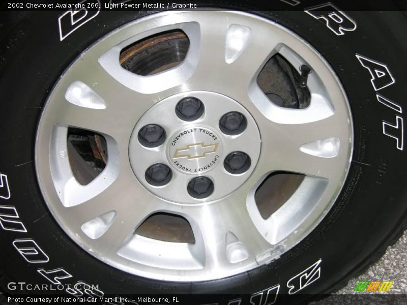 Light Pewter Metallic / Graphite 2002 Chevrolet Avalanche Z66