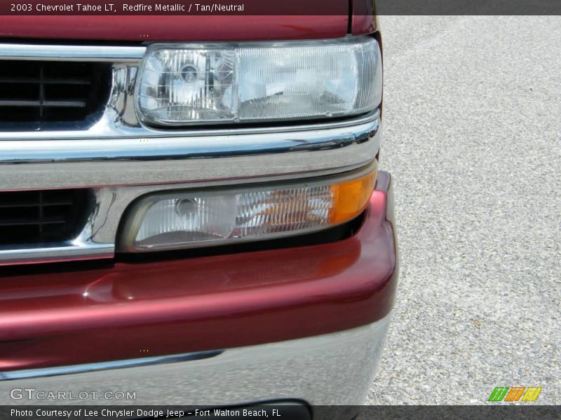 Redfire Metallic / Tan/Neutral 2003 Chevrolet Tahoe LT