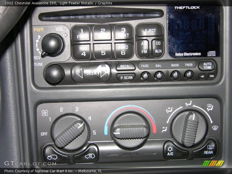 Light Pewter Metallic / Graphite 2002 Chevrolet Avalanche Z66