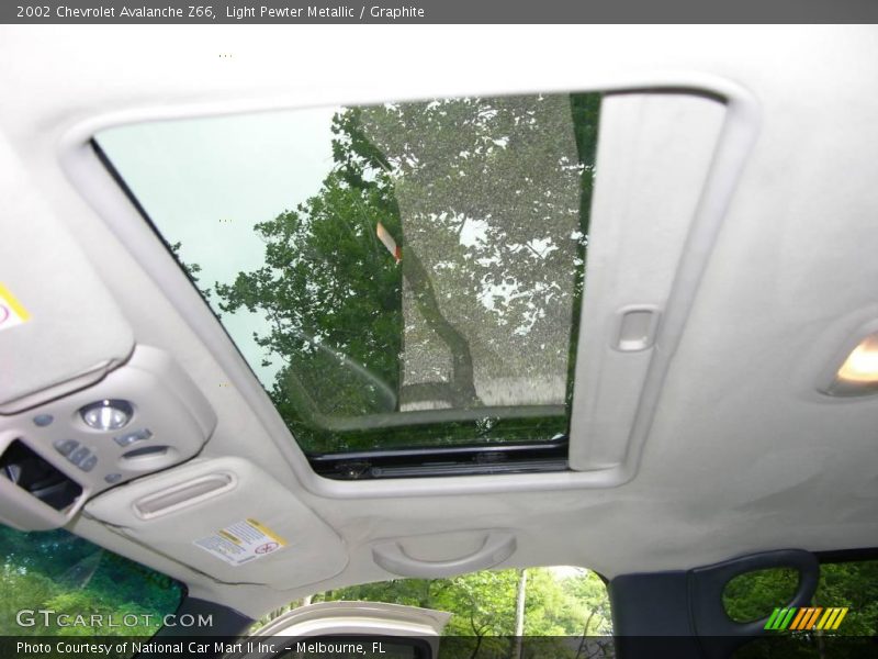 Light Pewter Metallic / Graphite 2002 Chevrolet Avalanche Z66