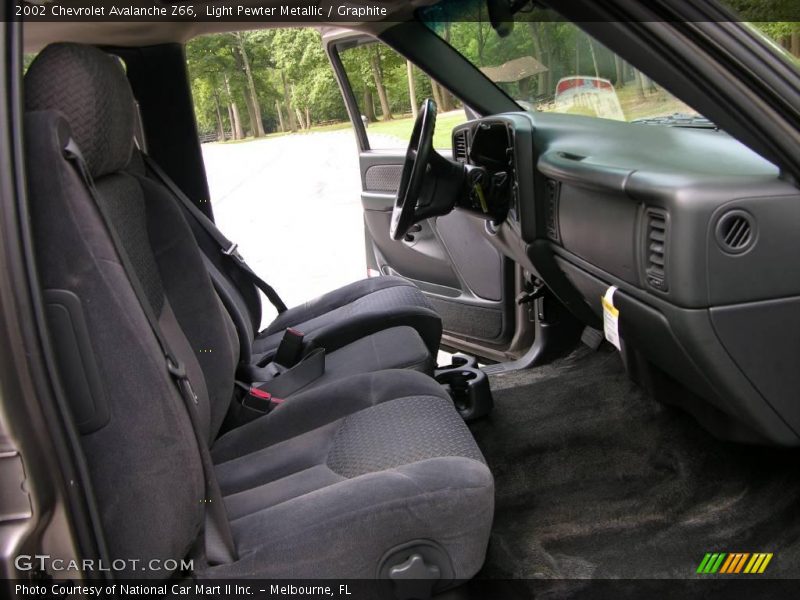 Light Pewter Metallic / Graphite 2002 Chevrolet Avalanche Z66