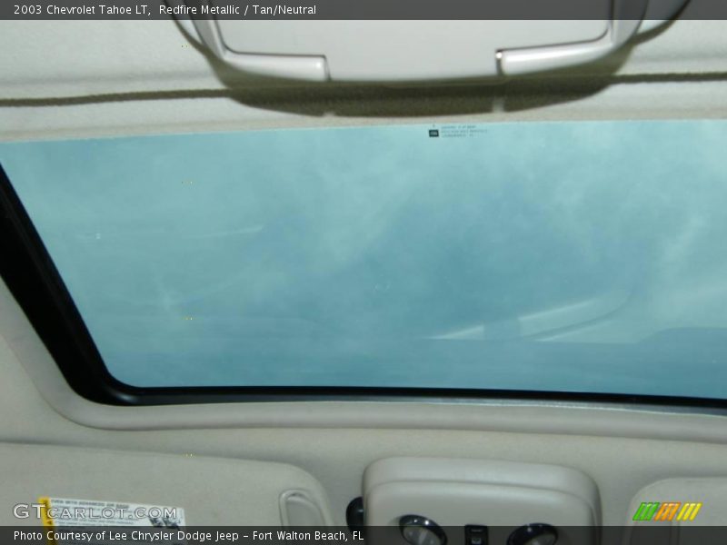 Redfire Metallic / Tan/Neutral 2003 Chevrolet Tahoe LT