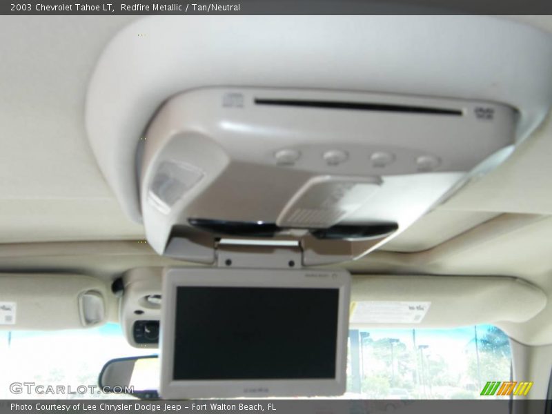 Redfire Metallic / Tan/Neutral 2003 Chevrolet Tahoe LT