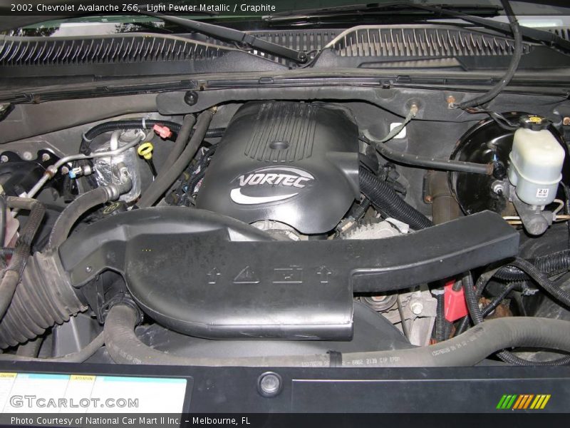 Light Pewter Metallic / Graphite 2002 Chevrolet Avalanche Z66