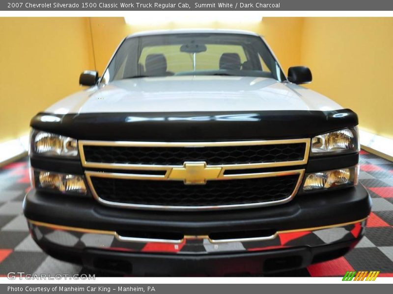 Summit White / Dark Charcoal 2007 Chevrolet Silverado 1500 Classic Work Truck Regular Cab