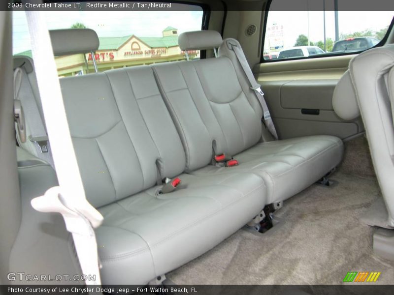 Redfire Metallic / Tan/Neutral 2003 Chevrolet Tahoe LT