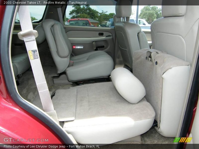 Redfire Metallic / Tan/Neutral 2003 Chevrolet Tahoe LT
