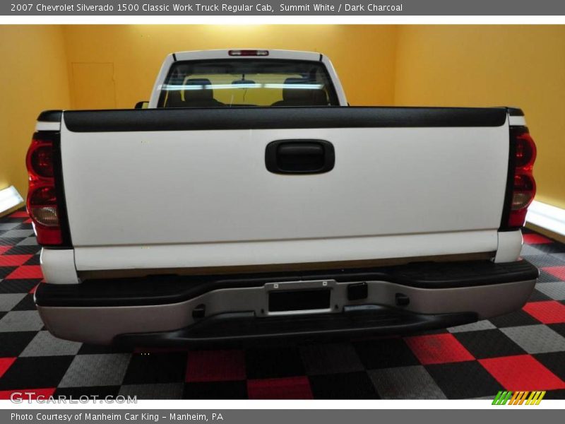 Summit White / Dark Charcoal 2007 Chevrolet Silverado 1500 Classic Work Truck Regular Cab