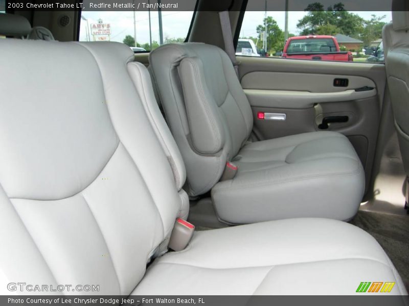 Redfire Metallic / Tan/Neutral 2003 Chevrolet Tahoe LT