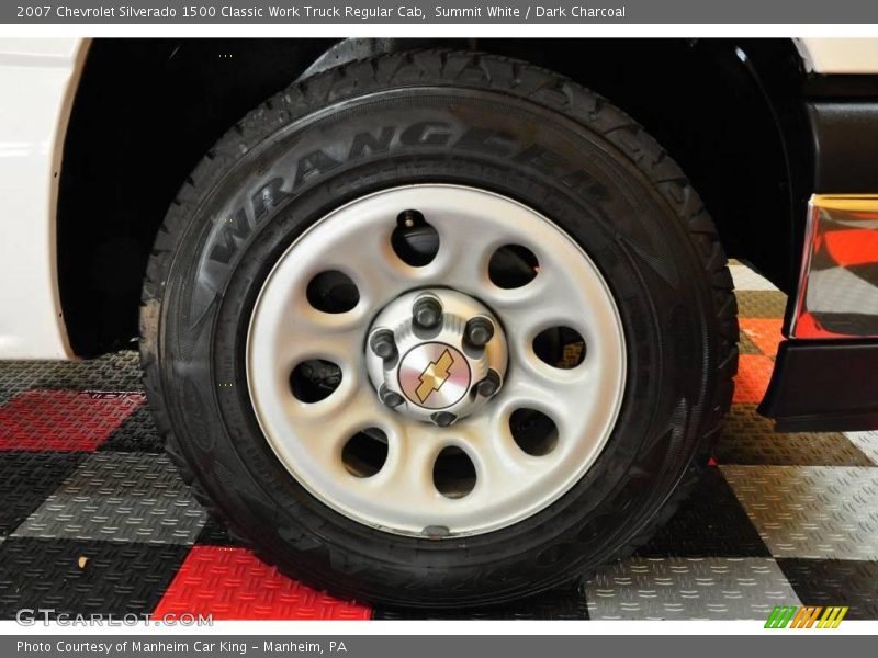 Summit White / Dark Charcoal 2007 Chevrolet Silverado 1500 Classic Work Truck Regular Cab