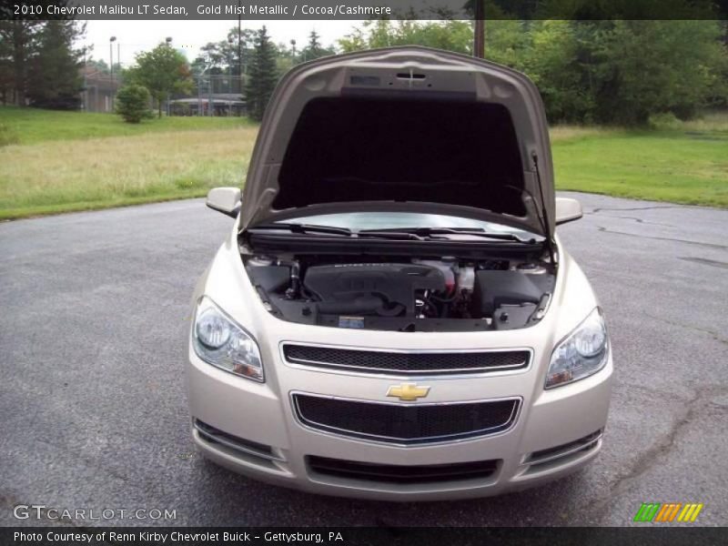Gold Mist Metallic / Cocoa/Cashmere 2010 Chevrolet Malibu LT Sedan