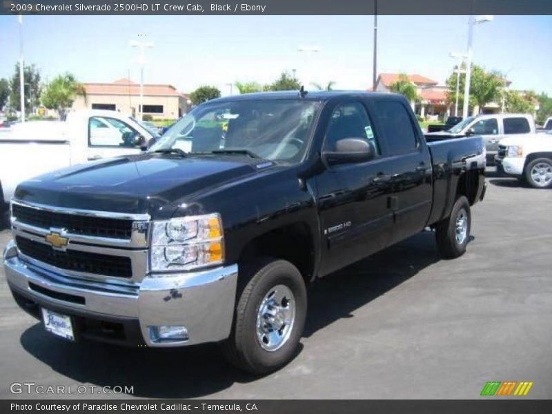 Black / Ebony 2009 Chevrolet Silverado 2500HD LT Crew Cab