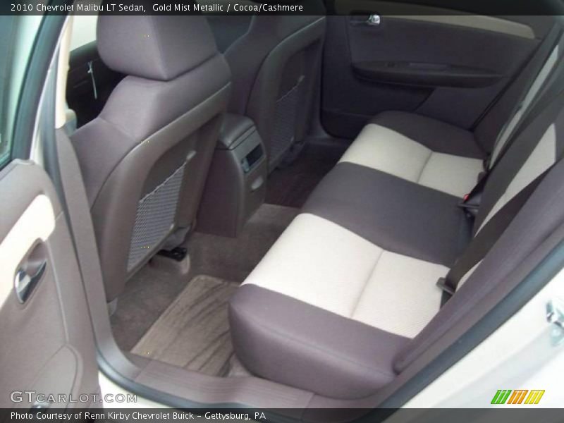 Gold Mist Metallic / Cocoa/Cashmere 2010 Chevrolet Malibu LT Sedan