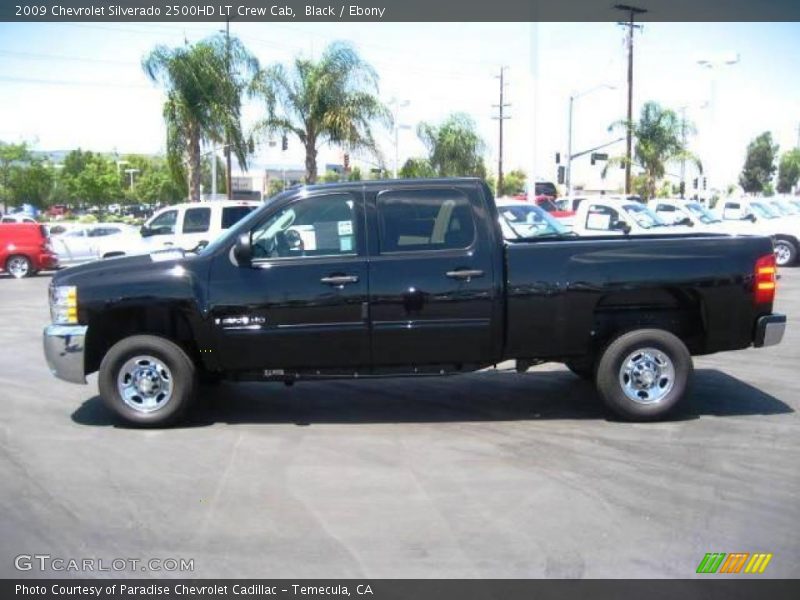 Black / Ebony 2009 Chevrolet Silverado 2500HD LT Crew Cab