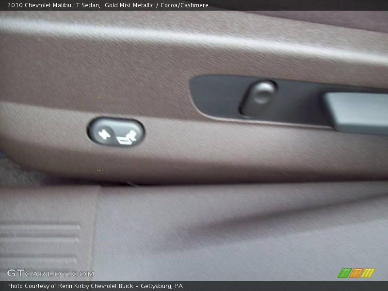 Gold Mist Metallic / Cocoa/Cashmere 2010 Chevrolet Malibu LT Sedan
