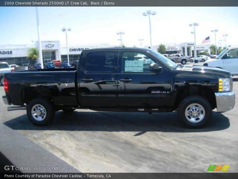 Black / Ebony 2009 Chevrolet Silverado 2500HD LT Crew Cab