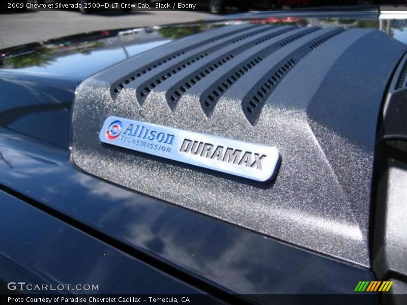 Black / Ebony 2009 Chevrolet Silverado 2500HD LT Crew Cab