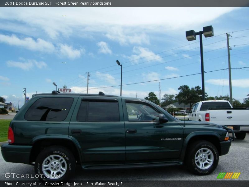 Forest Green Pearl / Sandstone 2001 Dodge Durango SLT