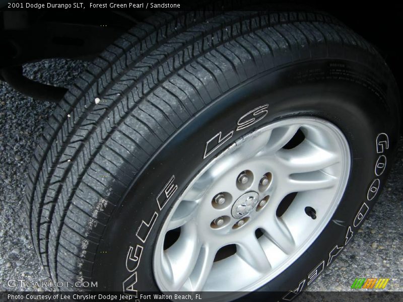 Forest Green Pearl / Sandstone 2001 Dodge Durango SLT