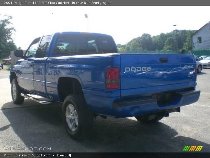 Intense Blue Pearl / Agate 2001 Dodge Ram 1500 SLT Club Cab 4x4