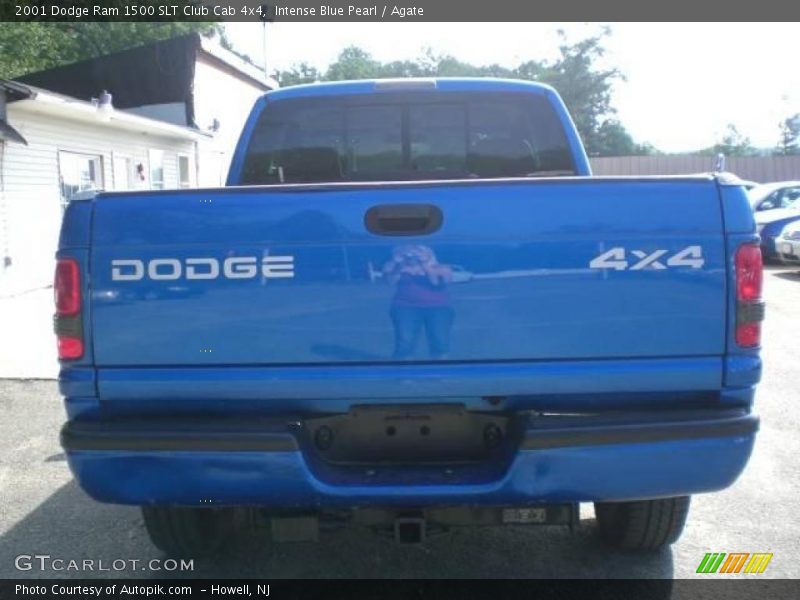 Intense Blue Pearl / Agate 2001 Dodge Ram 1500 SLT Club Cab 4x4