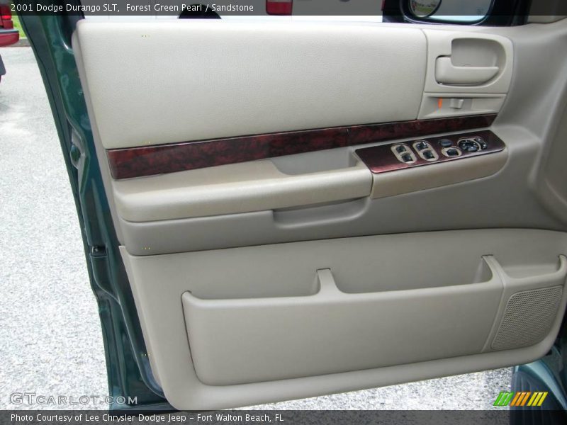Forest Green Pearl / Sandstone 2001 Dodge Durango SLT