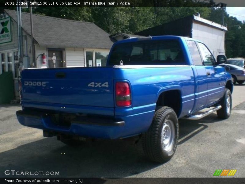 Intense Blue Pearl / Agate 2001 Dodge Ram 1500 SLT Club Cab 4x4