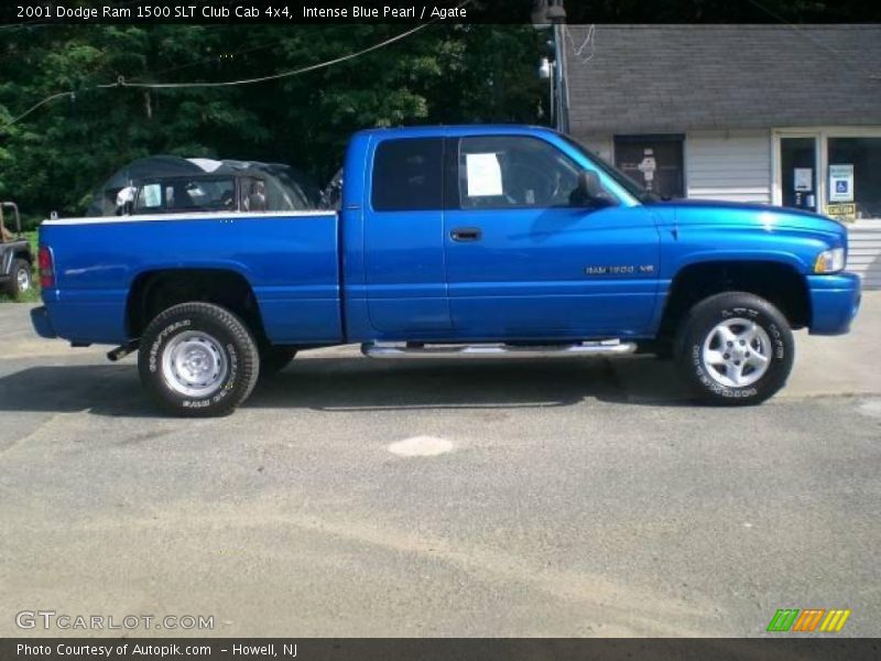 Intense Blue Pearl / Agate 2001 Dodge Ram 1500 SLT Club Cab 4x4