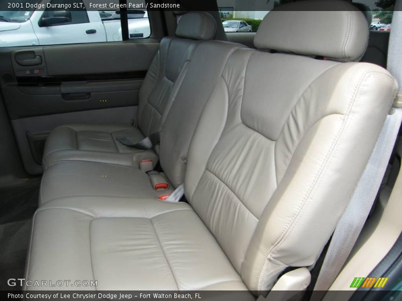 Forest Green Pearl / Sandstone 2001 Dodge Durango SLT