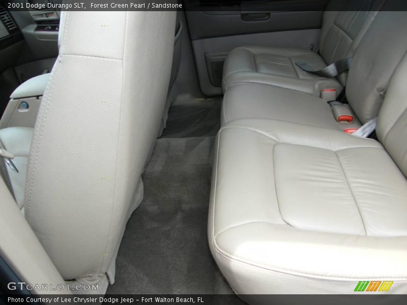 Forest Green Pearl / Sandstone 2001 Dodge Durango SLT