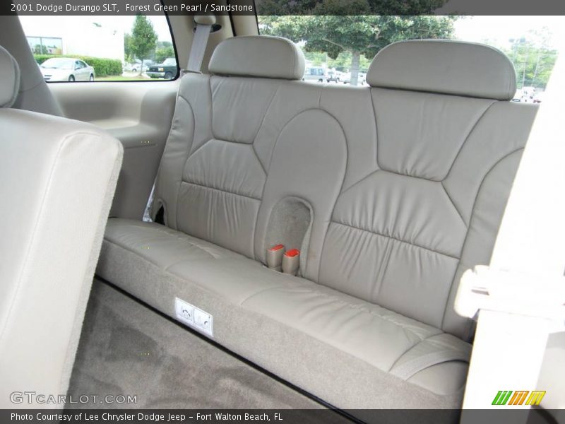 Forest Green Pearl / Sandstone 2001 Dodge Durango SLT