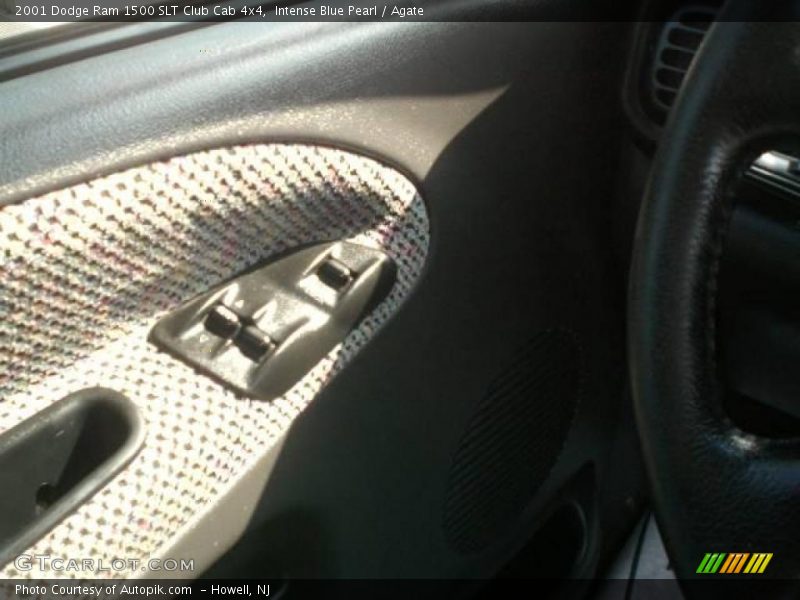 Intense Blue Pearl / Agate 2001 Dodge Ram 1500 SLT Club Cab 4x4