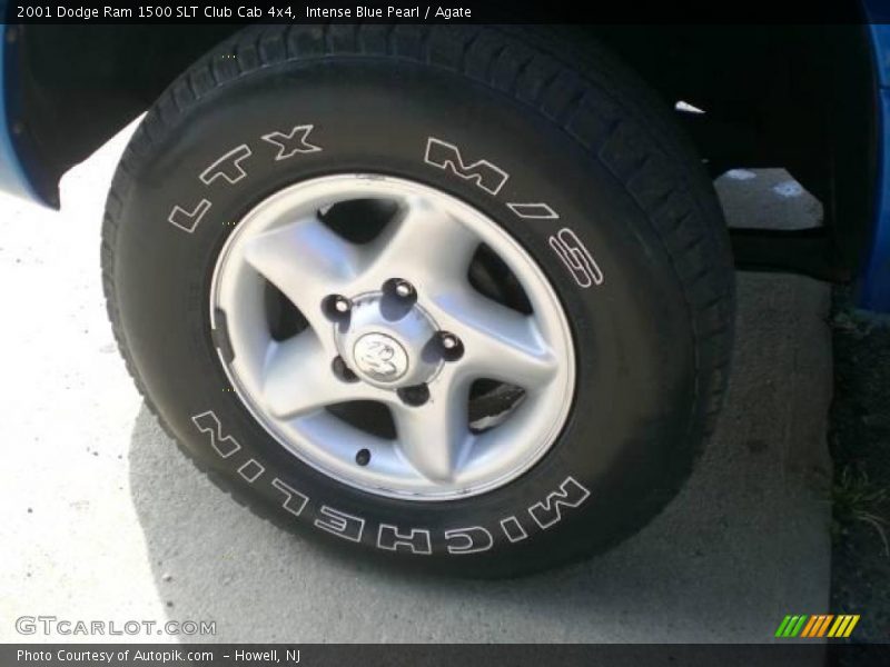 Intense Blue Pearl / Agate 2001 Dodge Ram 1500 SLT Club Cab 4x4