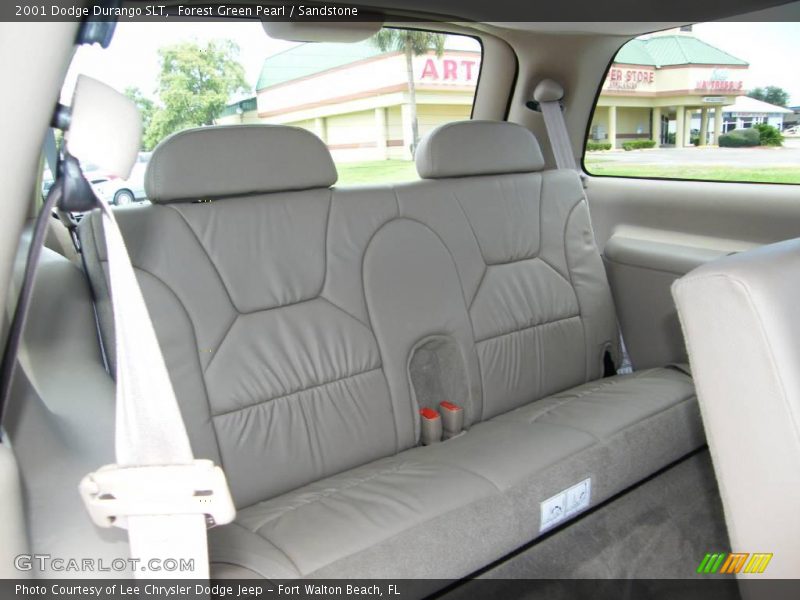 Forest Green Pearl / Sandstone 2001 Dodge Durango SLT