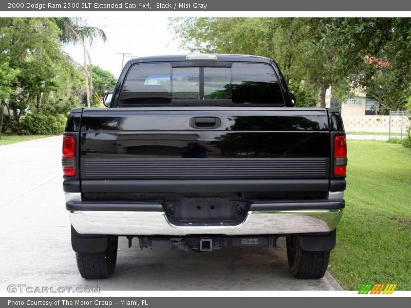 Black / Mist Gray 2000 Dodge Ram 2500 SLT Extended Cab 4x4