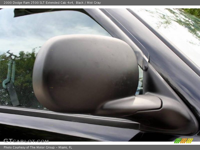 Black / Mist Gray 2000 Dodge Ram 2500 SLT Extended Cab 4x4