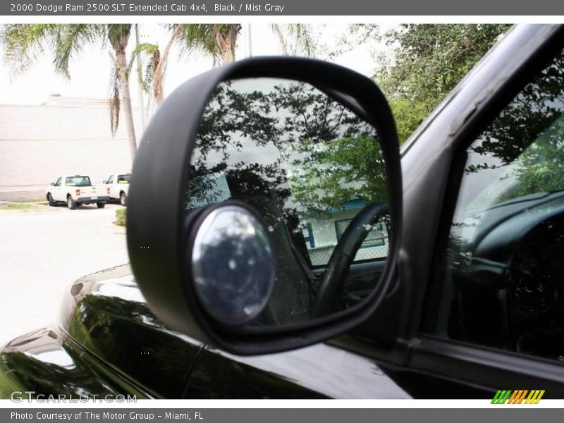 Black / Mist Gray 2000 Dodge Ram 2500 SLT Extended Cab 4x4