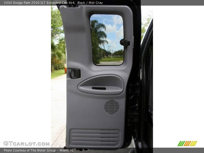 Black / Mist Gray 2000 Dodge Ram 2500 SLT Extended Cab 4x4