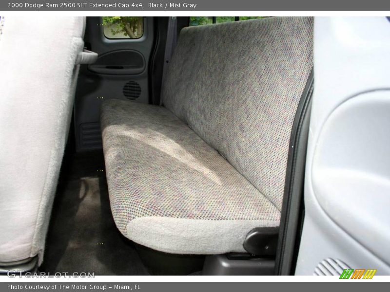 Black / Mist Gray 2000 Dodge Ram 2500 SLT Extended Cab 4x4