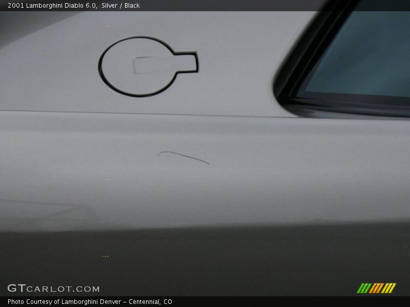 Silver / Black 2001 Lamborghini Diablo 6.0