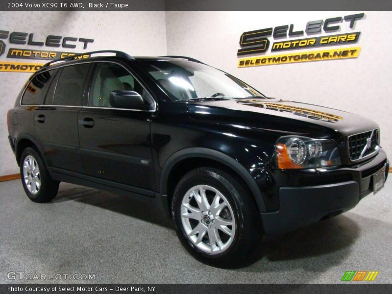 Black / Taupe 2004 Volvo XC90 T6 AWD