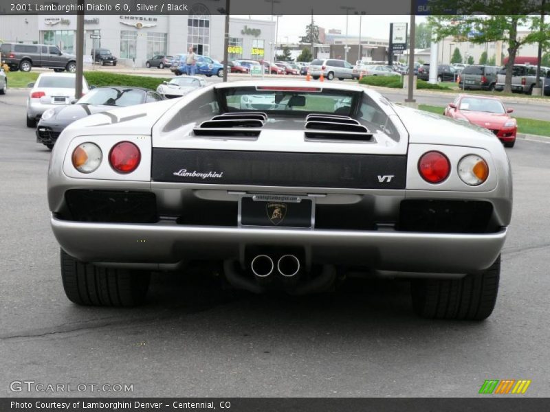 Silver / Black 2001 Lamborghini Diablo 6.0