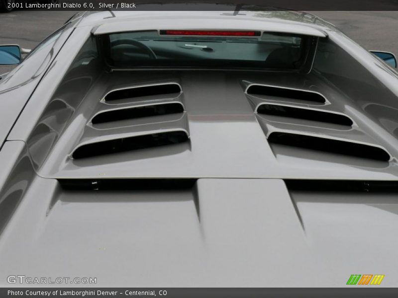 Silver / Black 2001 Lamborghini Diablo 6.0