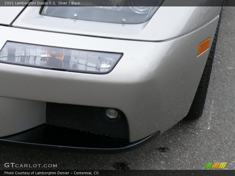 Silver / Black 2001 Lamborghini Diablo 6.0