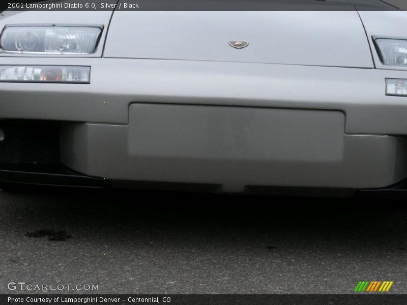 Silver / Black 2001 Lamborghini Diablo 6.0