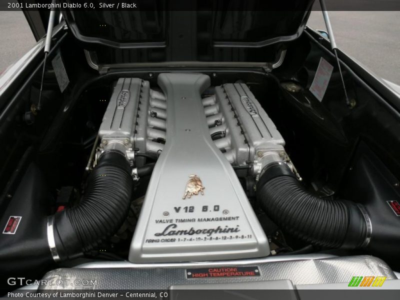  2001 Diablo 6.0 Engine - 6.0 Liter DOHC 48-Valve V12