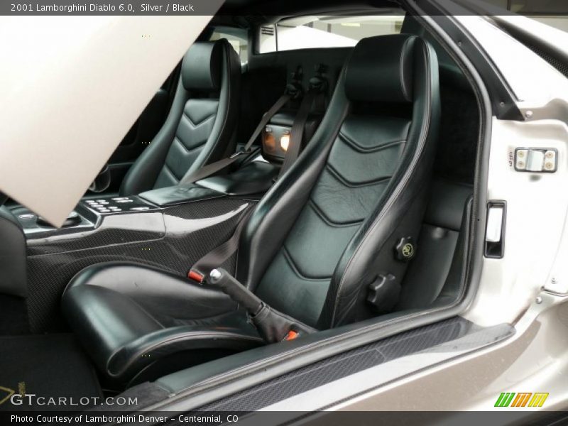  2001 Diablo 6.0 Black Interior